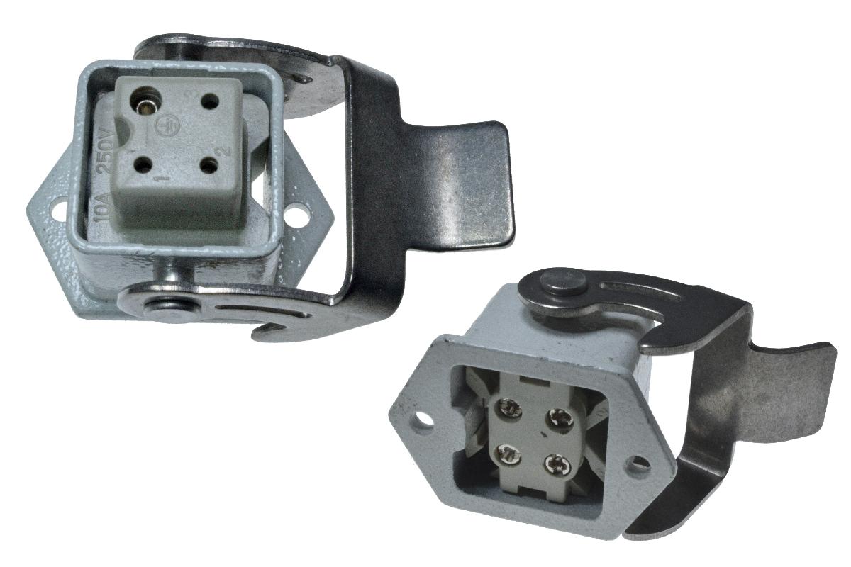 ZJ-221 Розетка (металлический корпус)