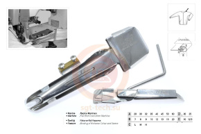 Приспособление UMA-43 в 4 сложения 45мм-13мм с кантом (20мм-10мм)