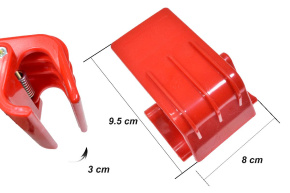 Зажим для стегальной машины красный, YF