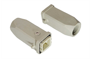 ZJ-222 Вилка (пластиковый корпус) без гайки