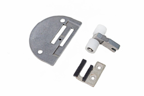 Комплект на прямострочку YF12206-T (0,3мм) (K-1) пластина, рейка, роликовая лапка, YF