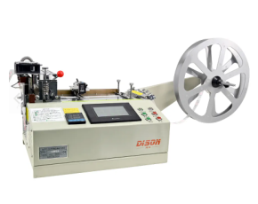 Машина для нарезания стропы DISON DS-120HLR (подача резинки)