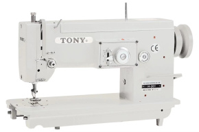 TONY H-301 Одноигольная швейная машина челночного стежка (голова+стол)
