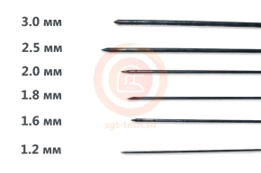 Игла 1.8 мм для ZK-2 MS-201L-53-1.8 мм ,YF